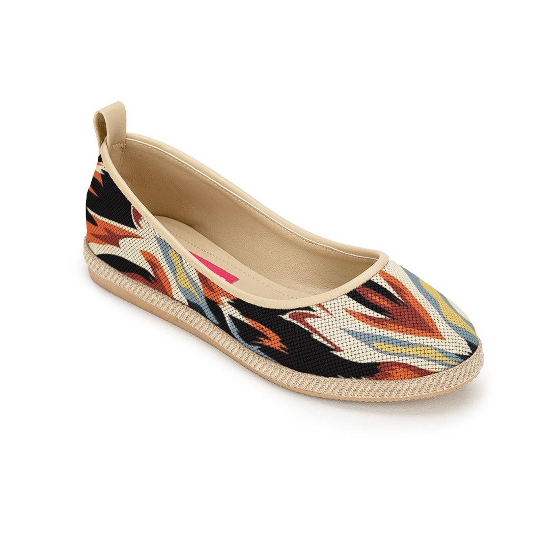 Beige Voyage Round Toe Flame - CANVAEGYPT
