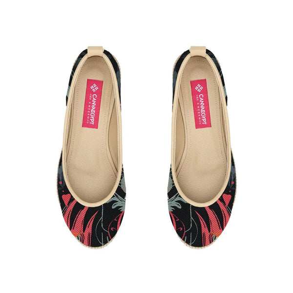 Beige Voyage Round Toe Flecks - CANVAEGYPT