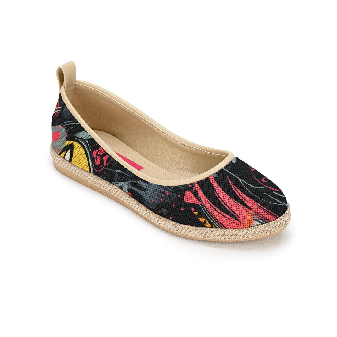 Beige Voyage Round Toe Flecks - CANVAEGYPT