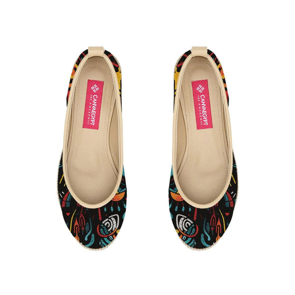 Beige Voyage Round Toe Looming - CANVAEGYPT