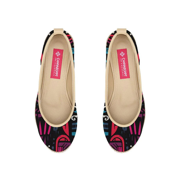 Beige Voyage Round Toe Muddled - CANVAEGYPT