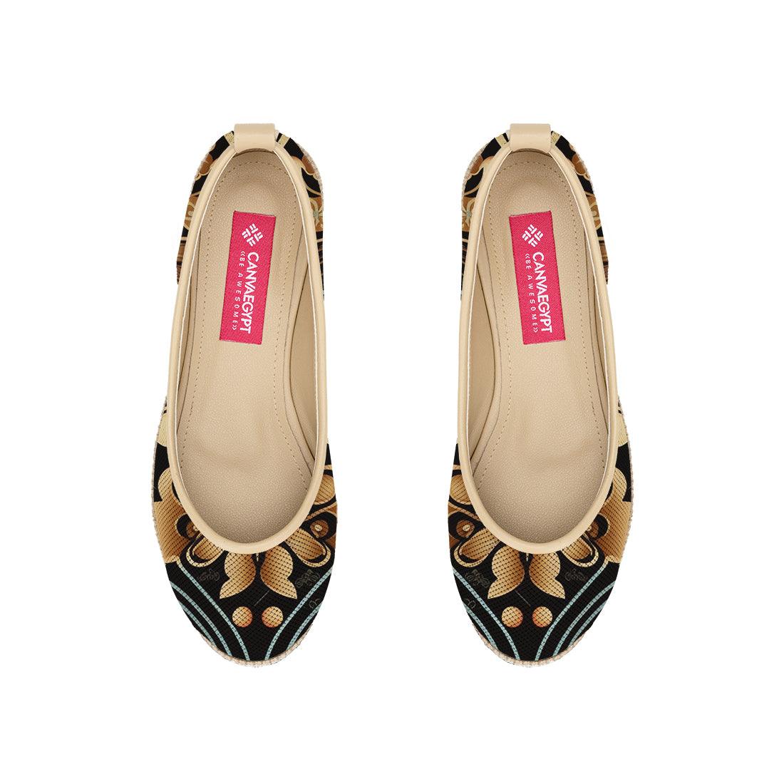 Beige Voyage Round Toe Decoration - CANVAEGYPT