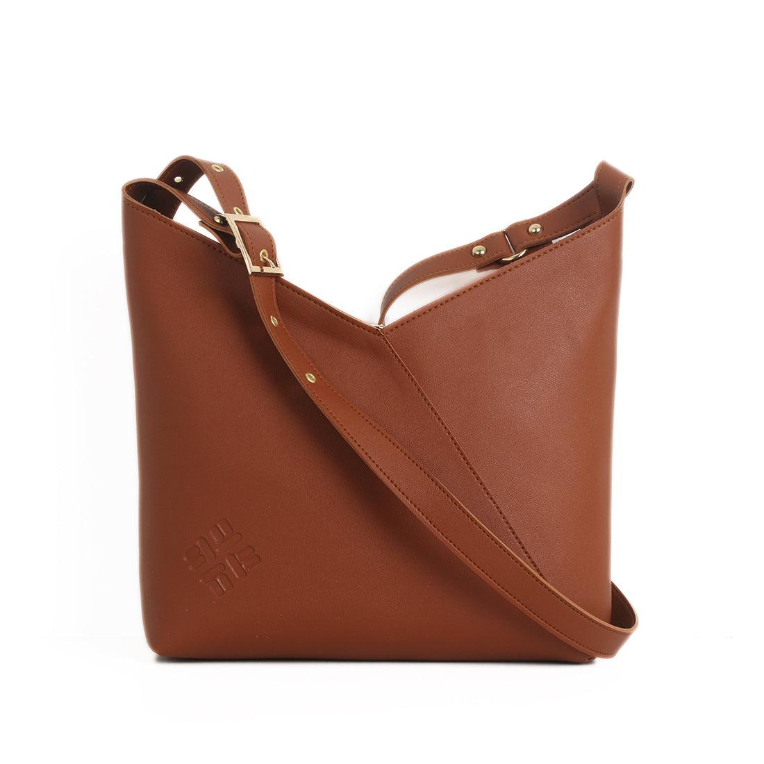 Bicolor Triangles Bags Havana - CANVAEGYPT