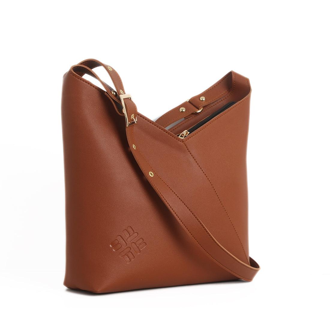 Bicolor Triangles Bags Havana - CANVAEGYPT