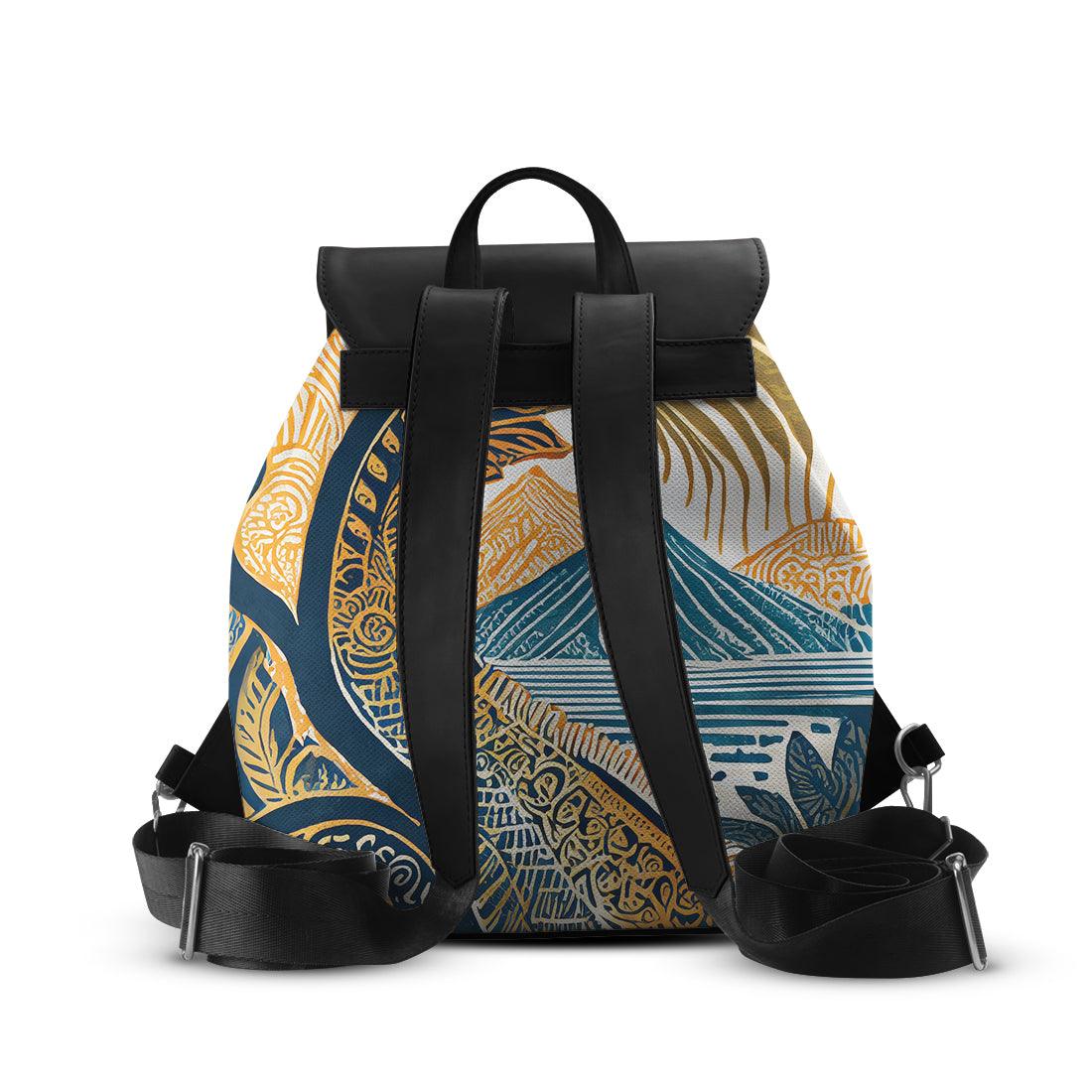 Black Aurora Backpack Civilization - CANVAEGYPT