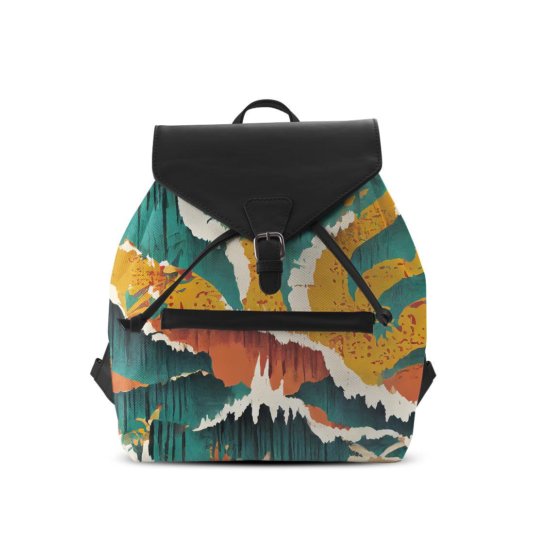 Black Aurora Backpack Texture - CANVAEGYPT