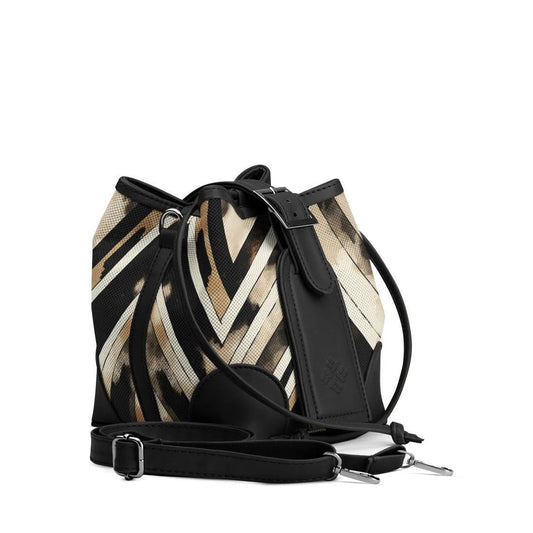 Black Bucket Bags ZigZag - 1