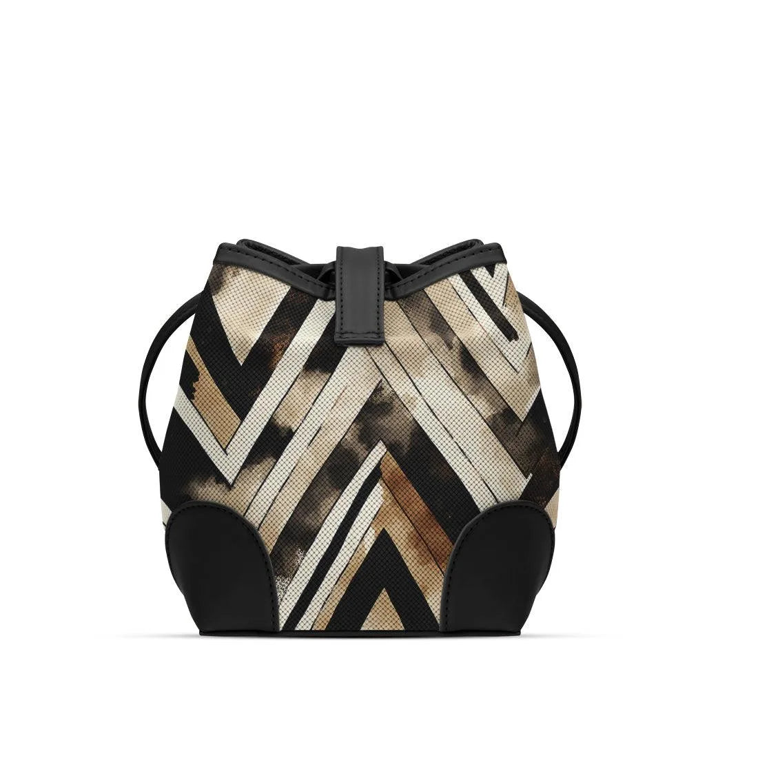 Black Bucket Bags ZigZag - 2