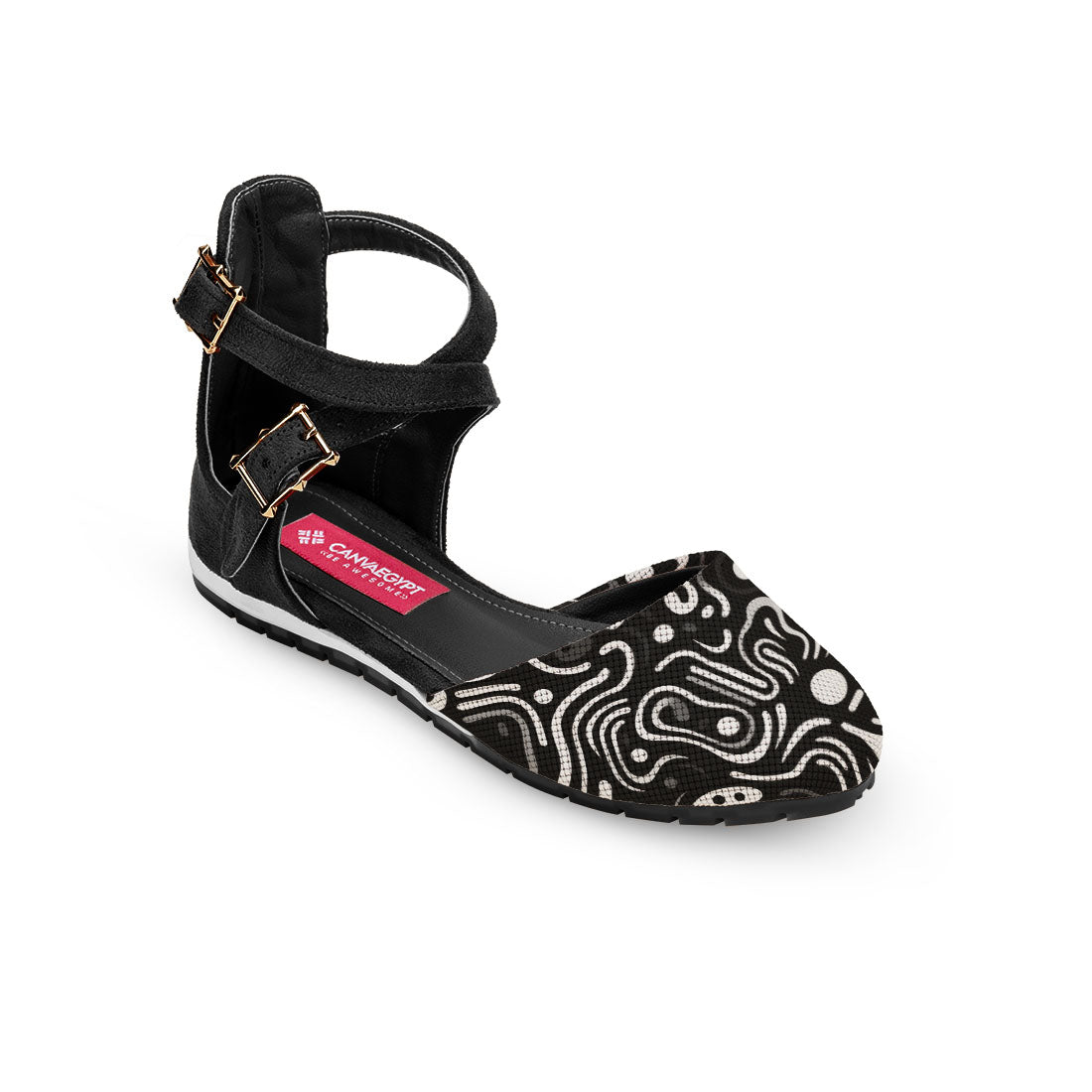 Black Chunky Sandal Monochrome Maelstrom
