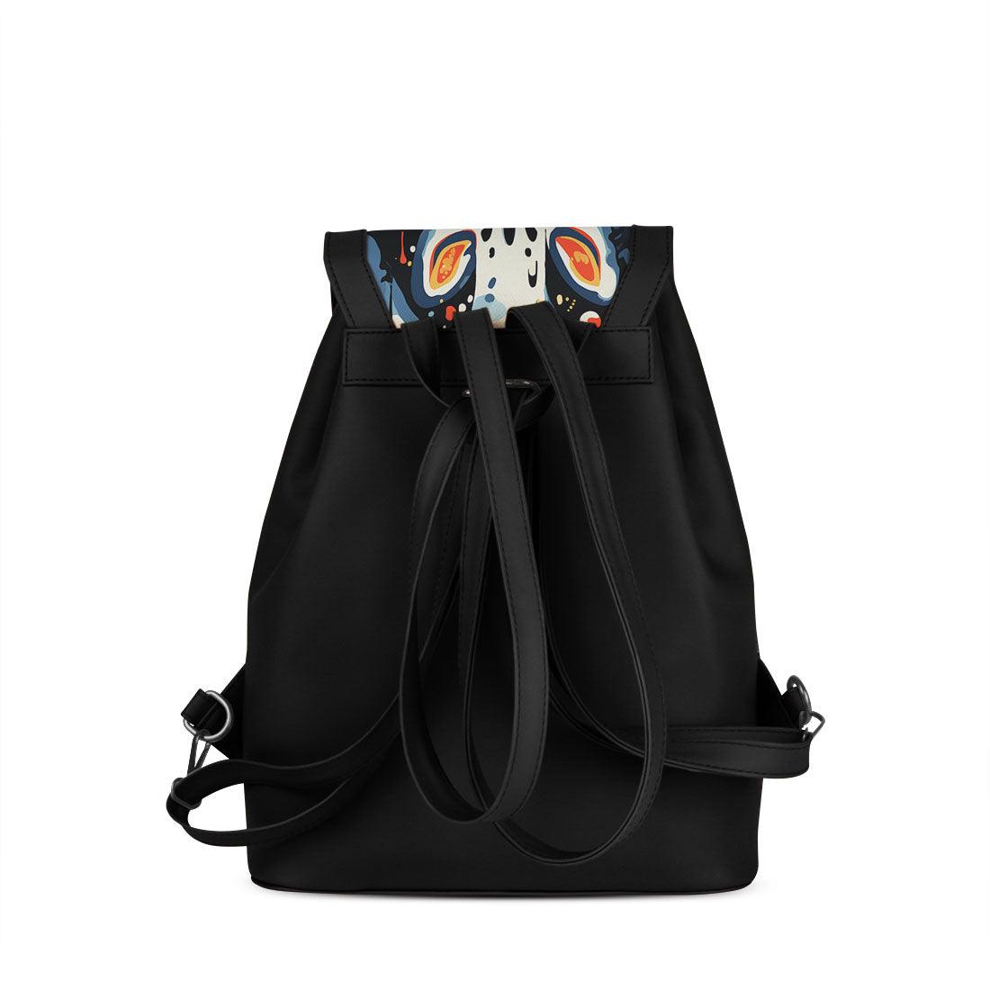 Black City Serenade Backpack Psychedelic Swirl - CANVAEGYPT