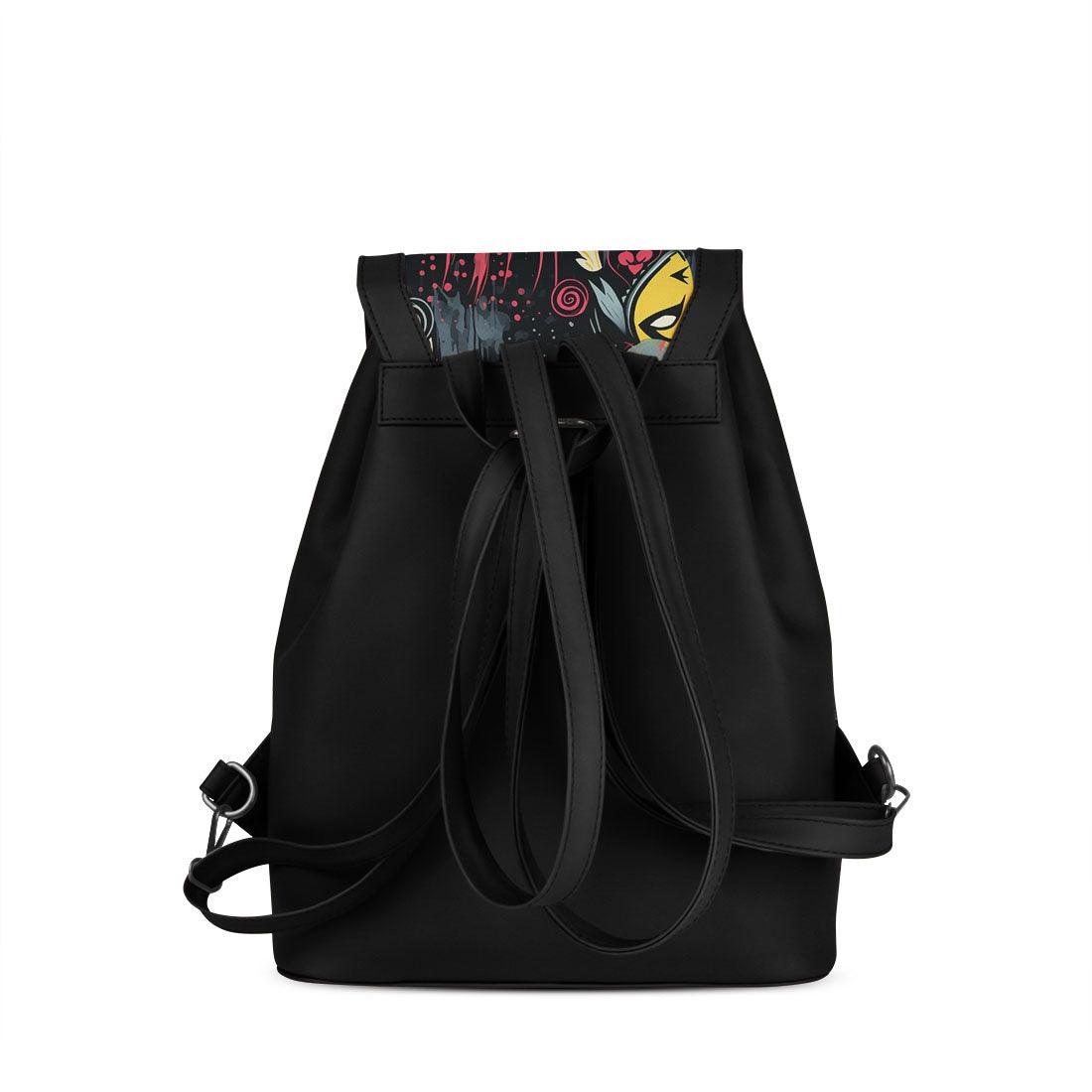 Black City Serenade Backpack Tribal Night - CANVAEGYPT