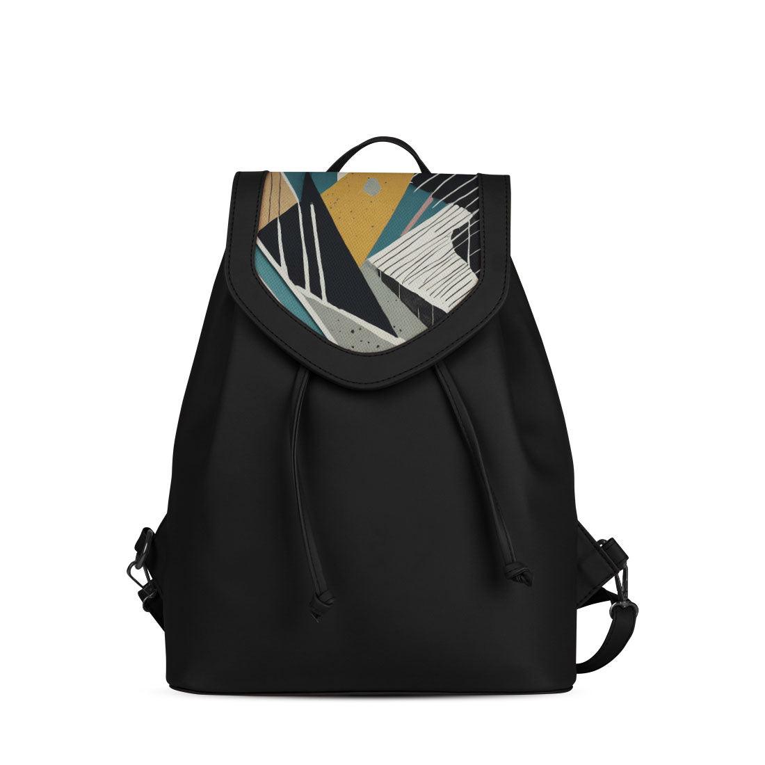 Black City Serenade Backpack Scratchline - CANVAEGYPT