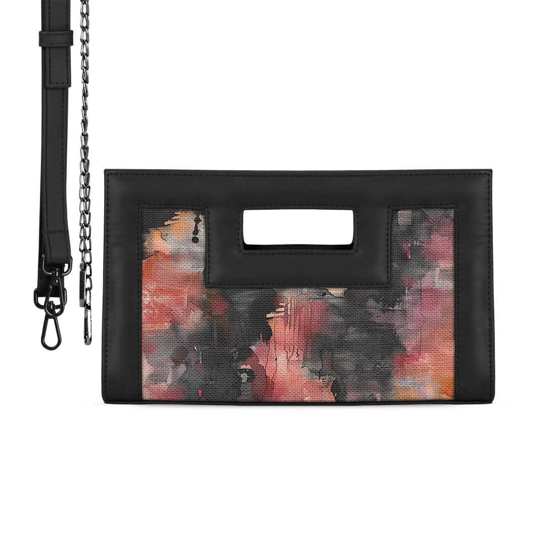 Black City Sleek Clutch Blendora