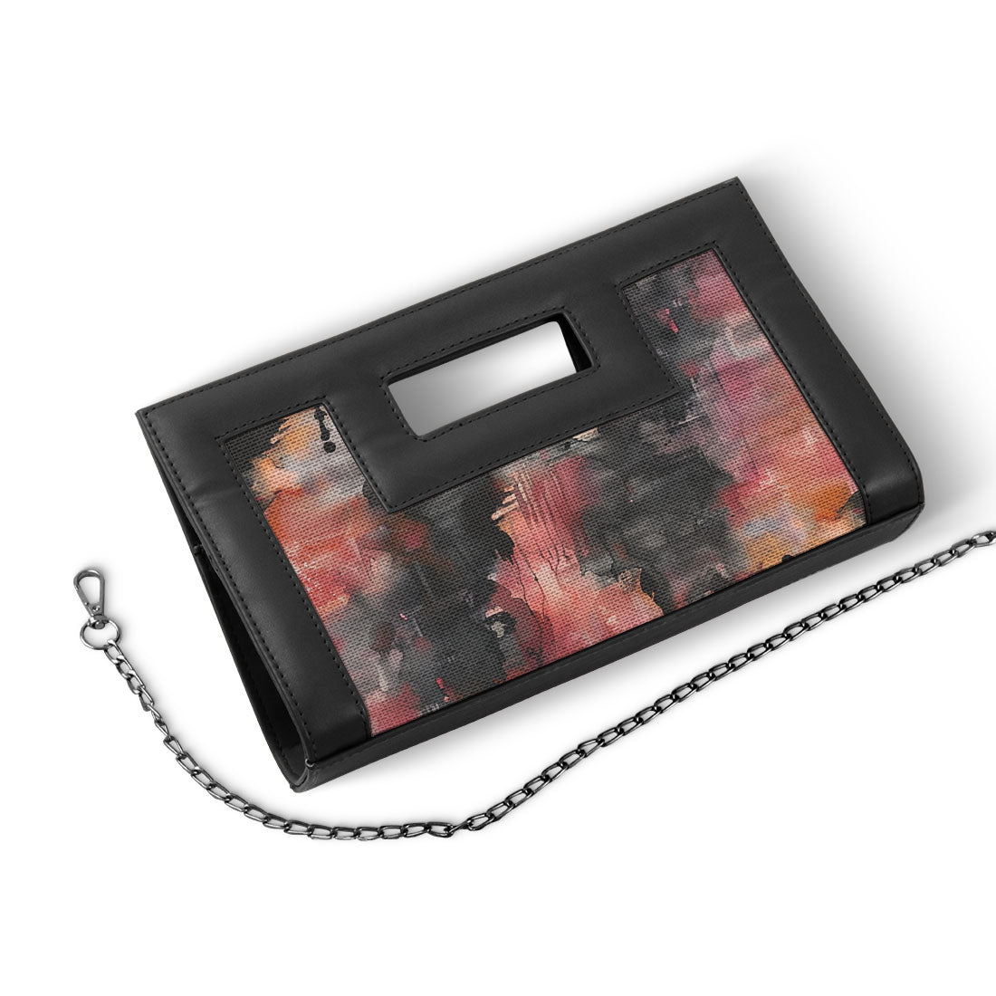 Black City Sleek Clutch Blendora
