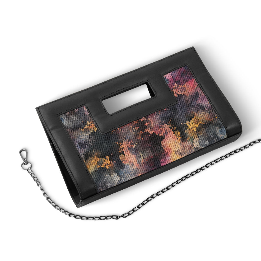 Black City Sleek Clutch Mixella