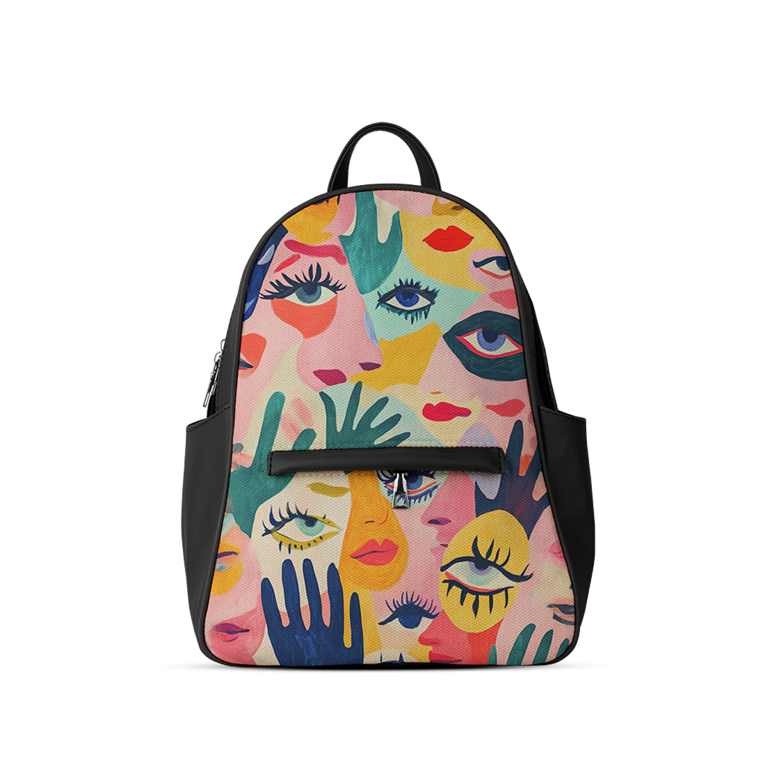 Black Daydreamer Backpack Faces in the Crowd