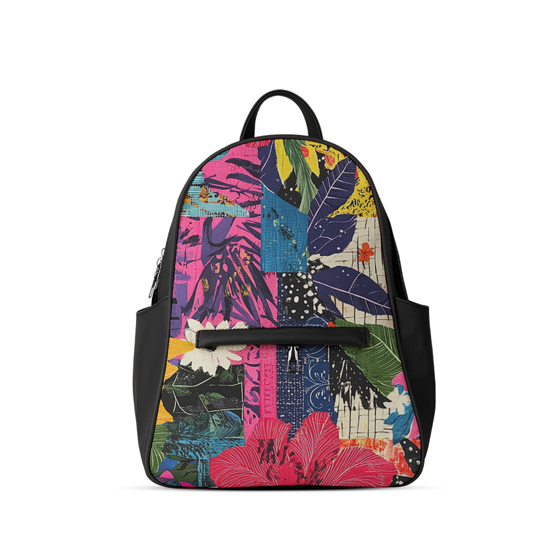 Black Daydreamer Backpack Tropic Collage