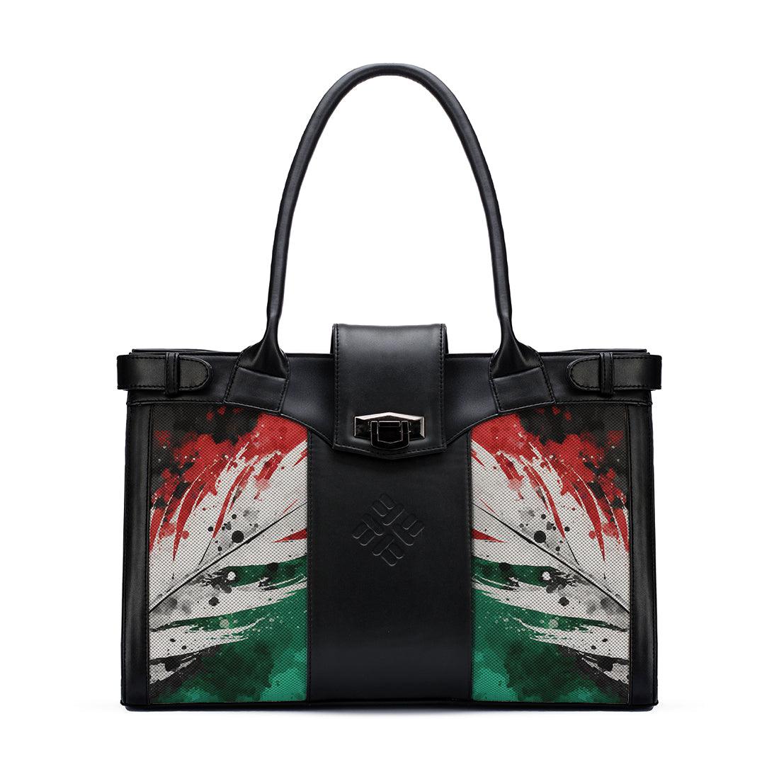 Black Double Handle Palestine - CANVAEGYPT