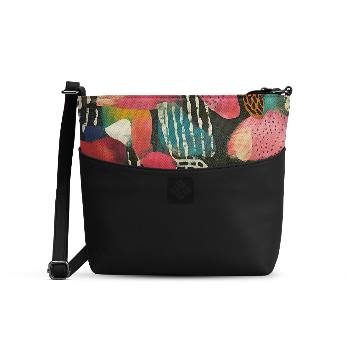 Chic Essentials Crossbody Artistic Chaos