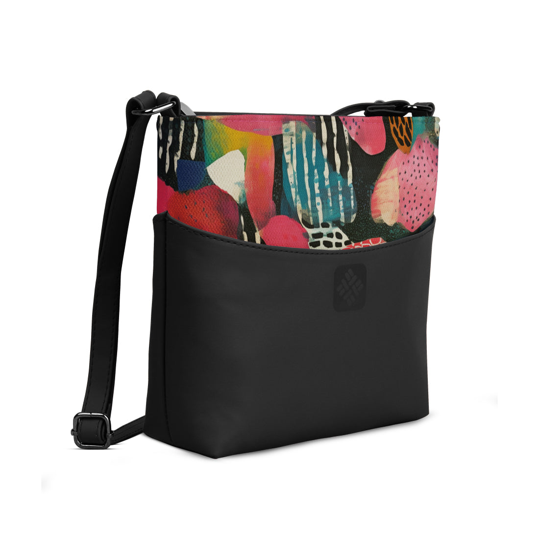 Chic Essentials Crossbody Artistic Chaos