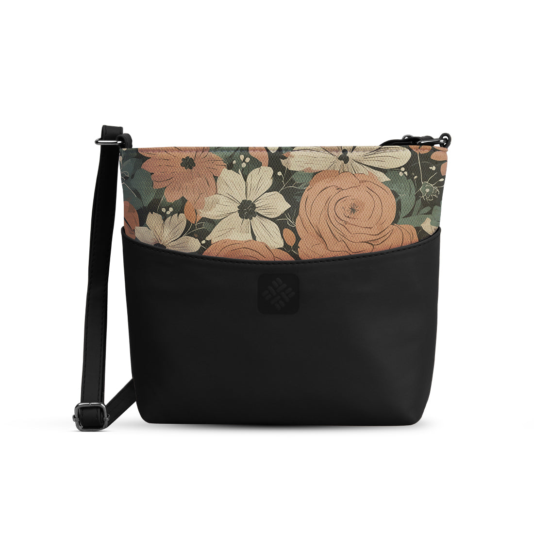 Chic Essentials Crossbody Autumn Blossoms