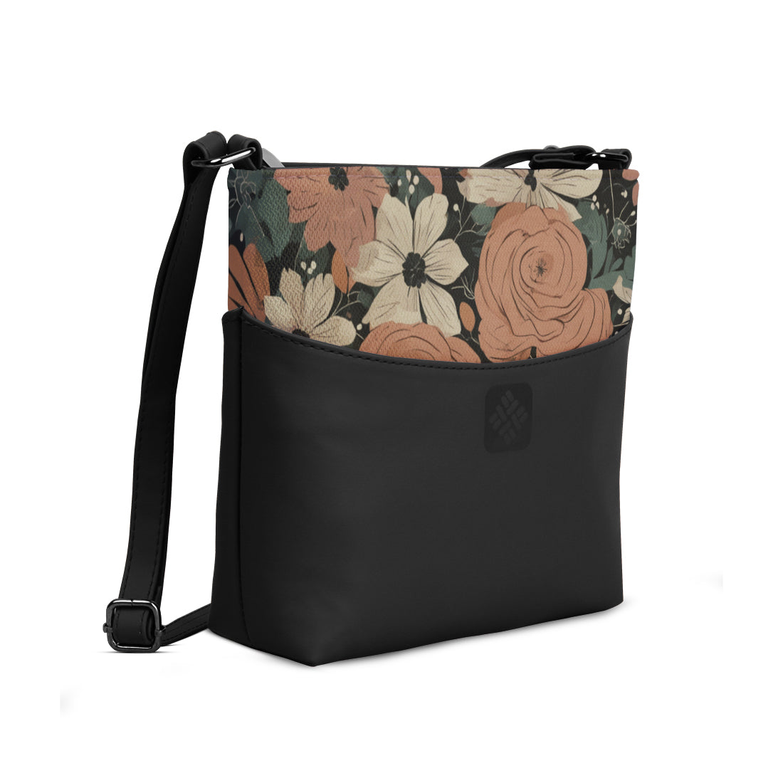 Chic Essentials Crossbody Autumn Blossoms