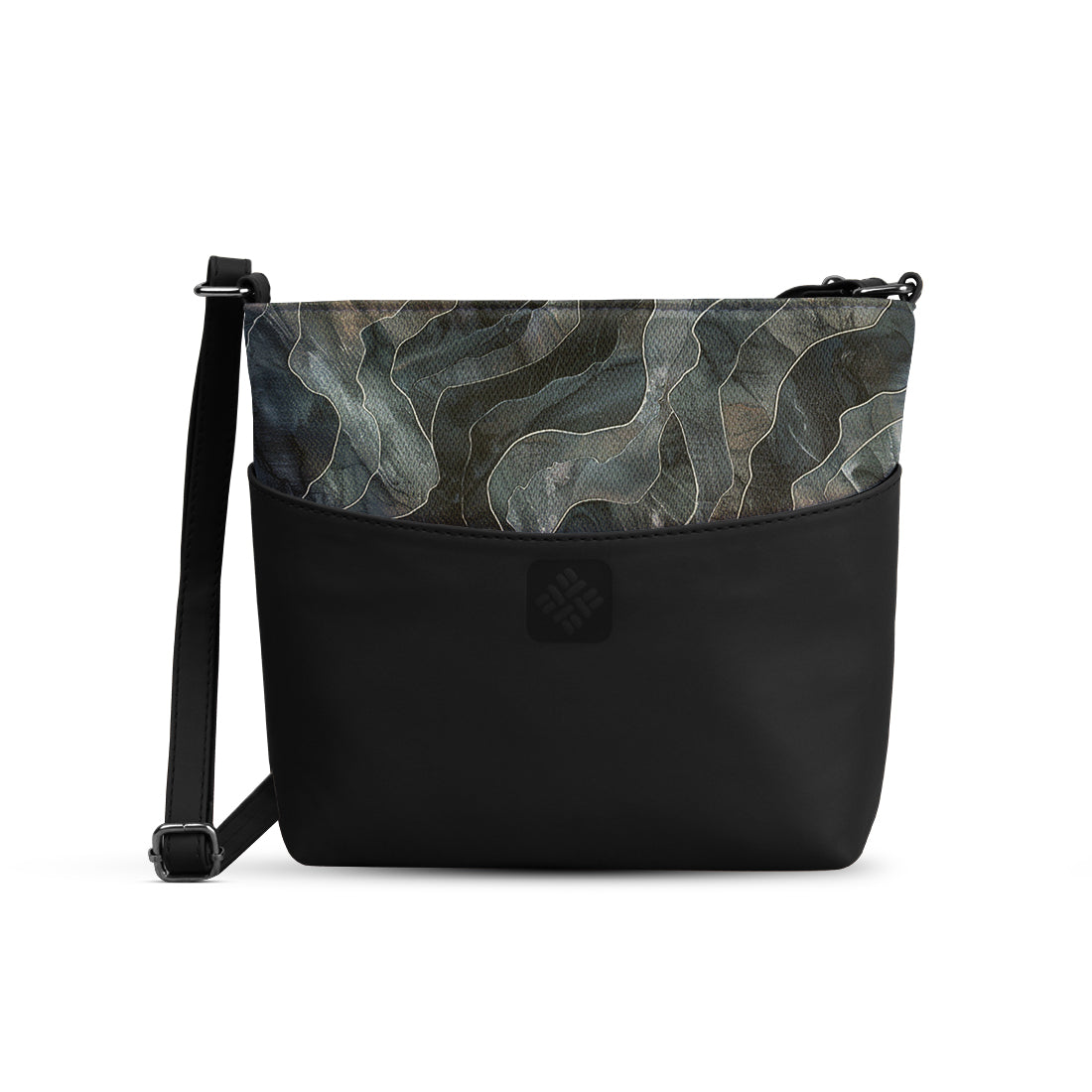 Chic Essentials Crossbody Dark Watercolor