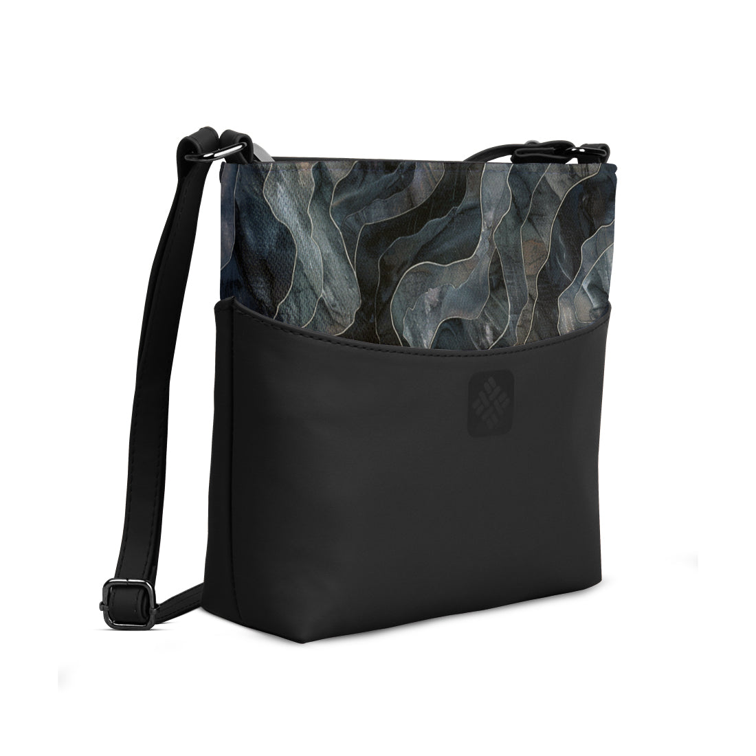 Chic Essentials Crossbody Dark Watercolor