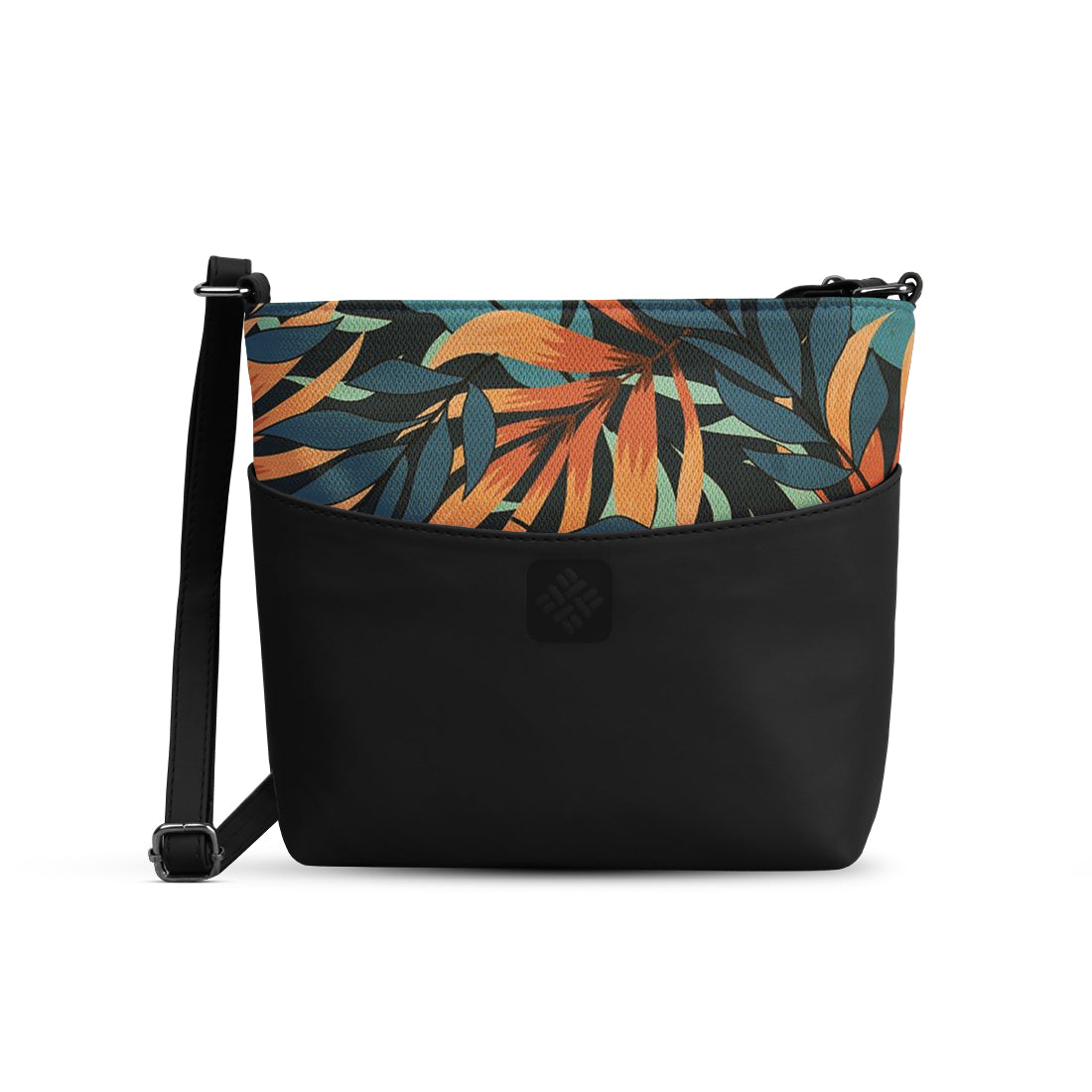 Chic Essentials Crossbody Leaves