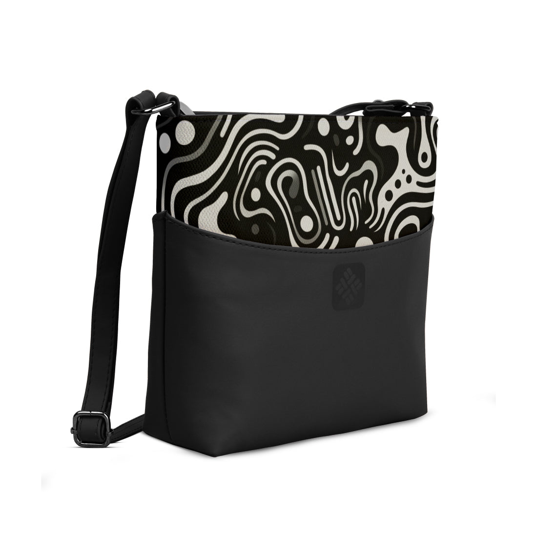 Chic Essentials Crossbody Monochrome Maelstrom