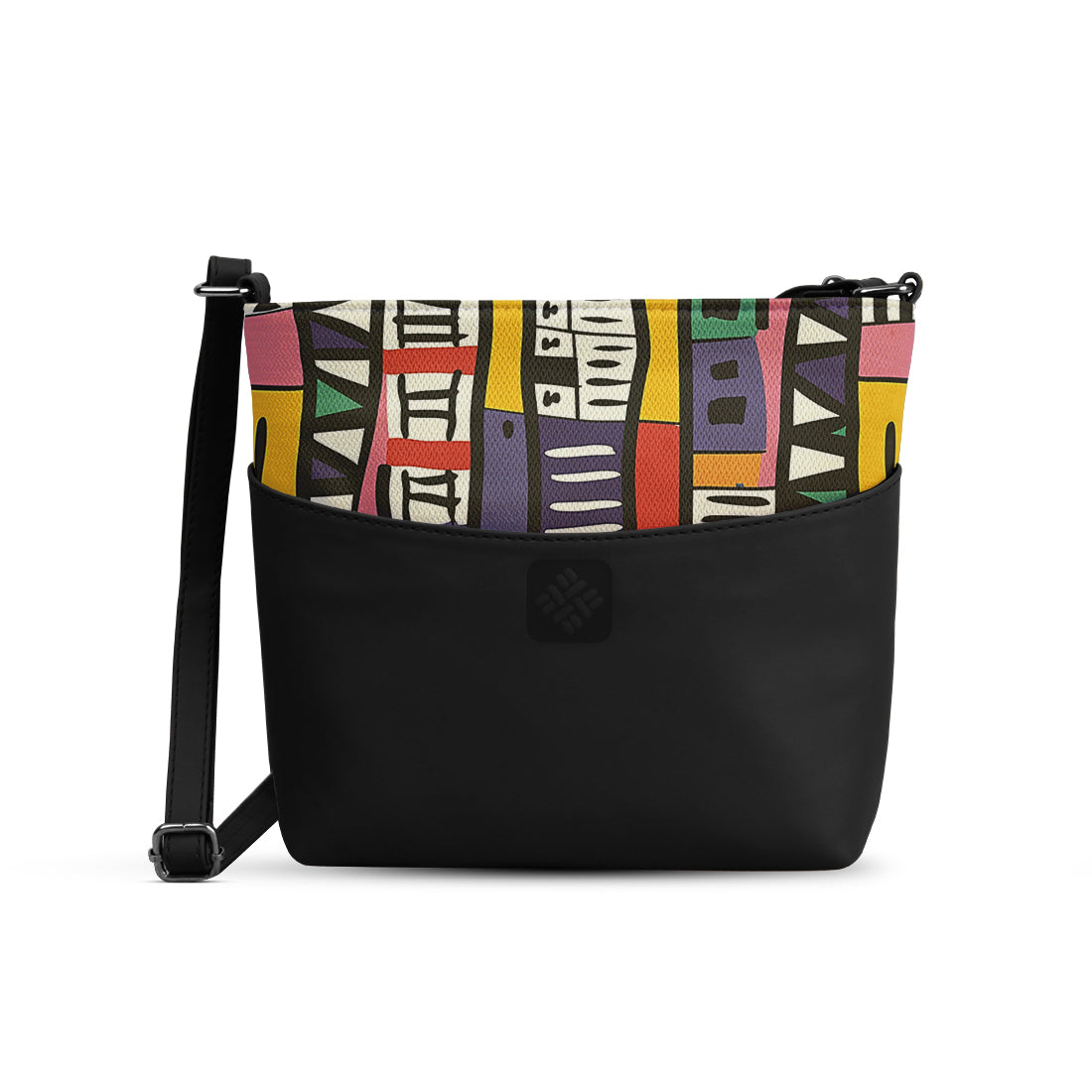 Chic Essentials Crossbody Urban Mosaic