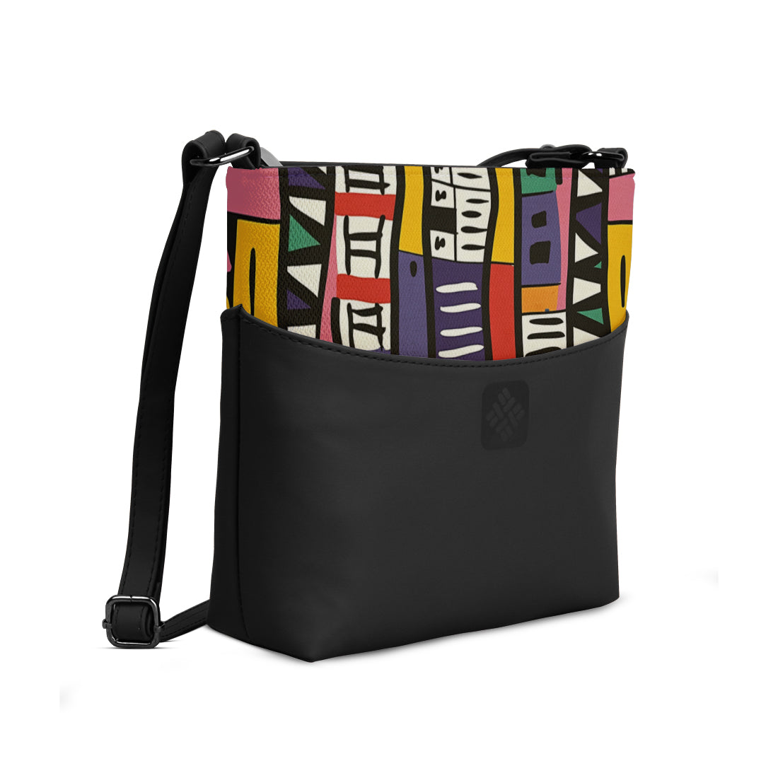 Chic Essentials Crossbody Urban Mosaic