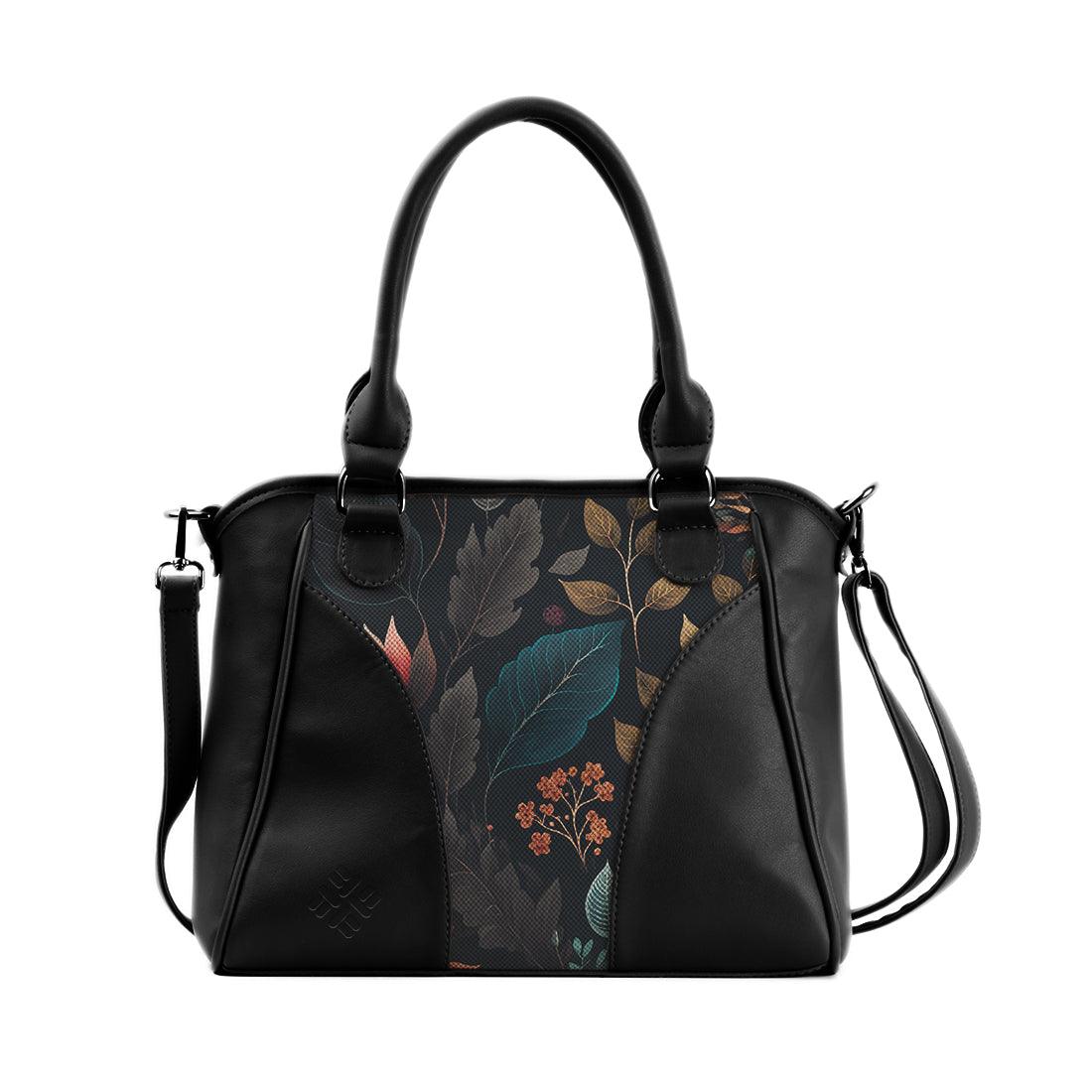 Black Ladies Handbag Nighty Forest - CANVAEGYPT