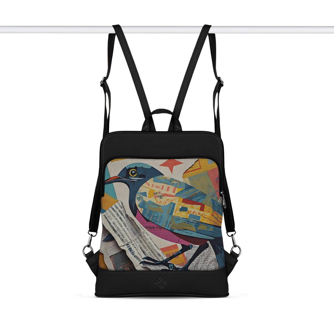 Black Laptop Backpack Sparrow - CANVAEGYPT