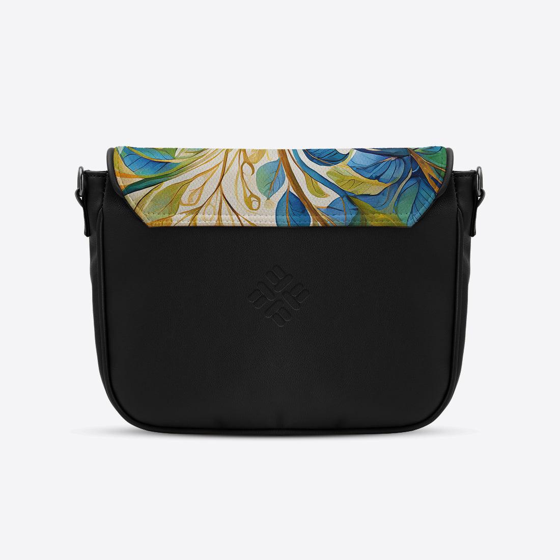 Black Messenger Crossbody Verdure - CANVAEGYPT