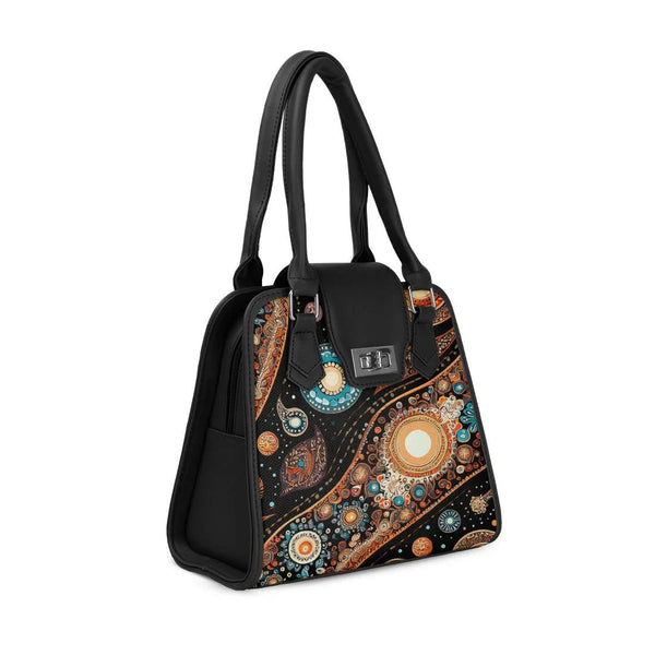 Black Metropolitan Charm Bag Spiral