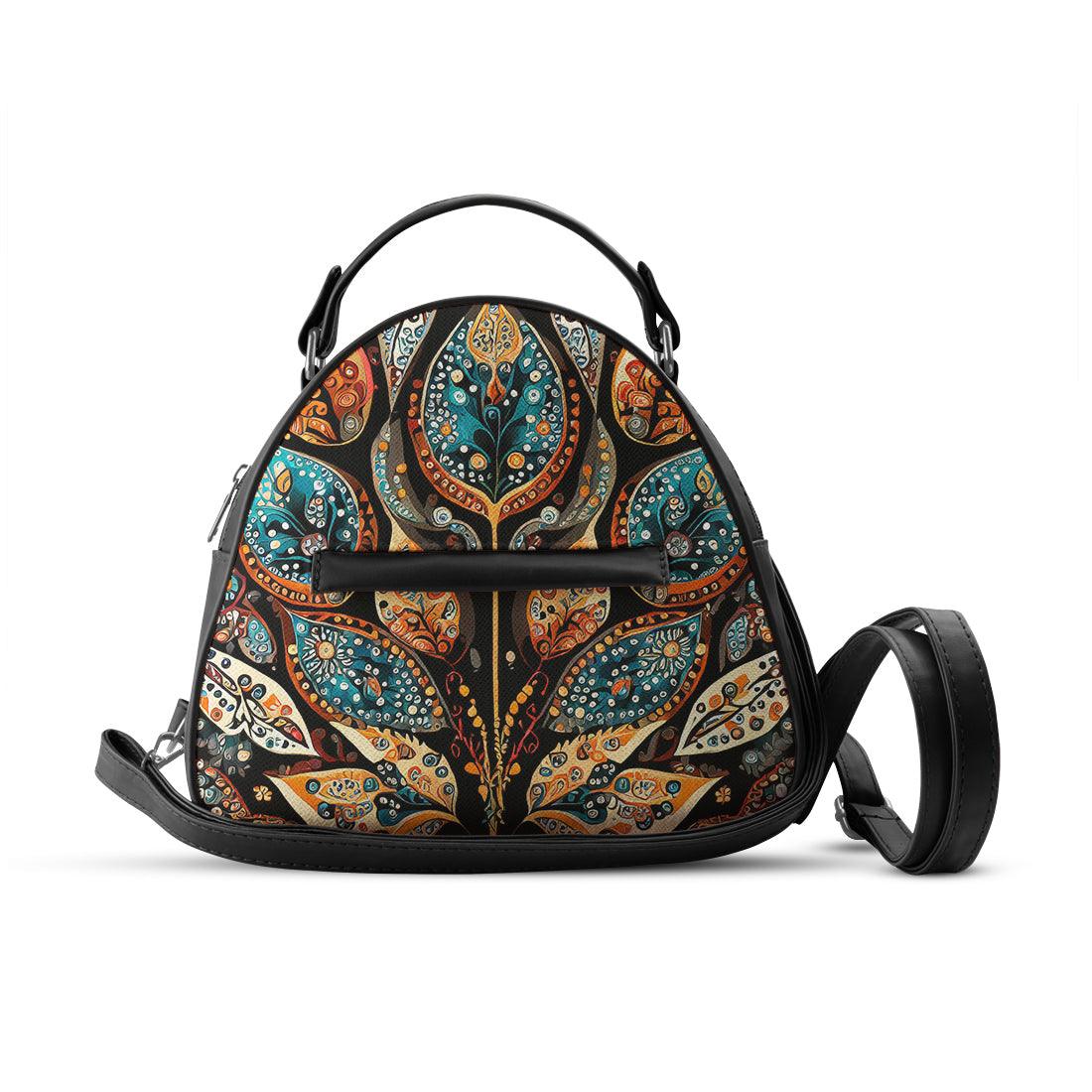 Black Mini Voyage Backpack Blossom - CANVAEGYPT