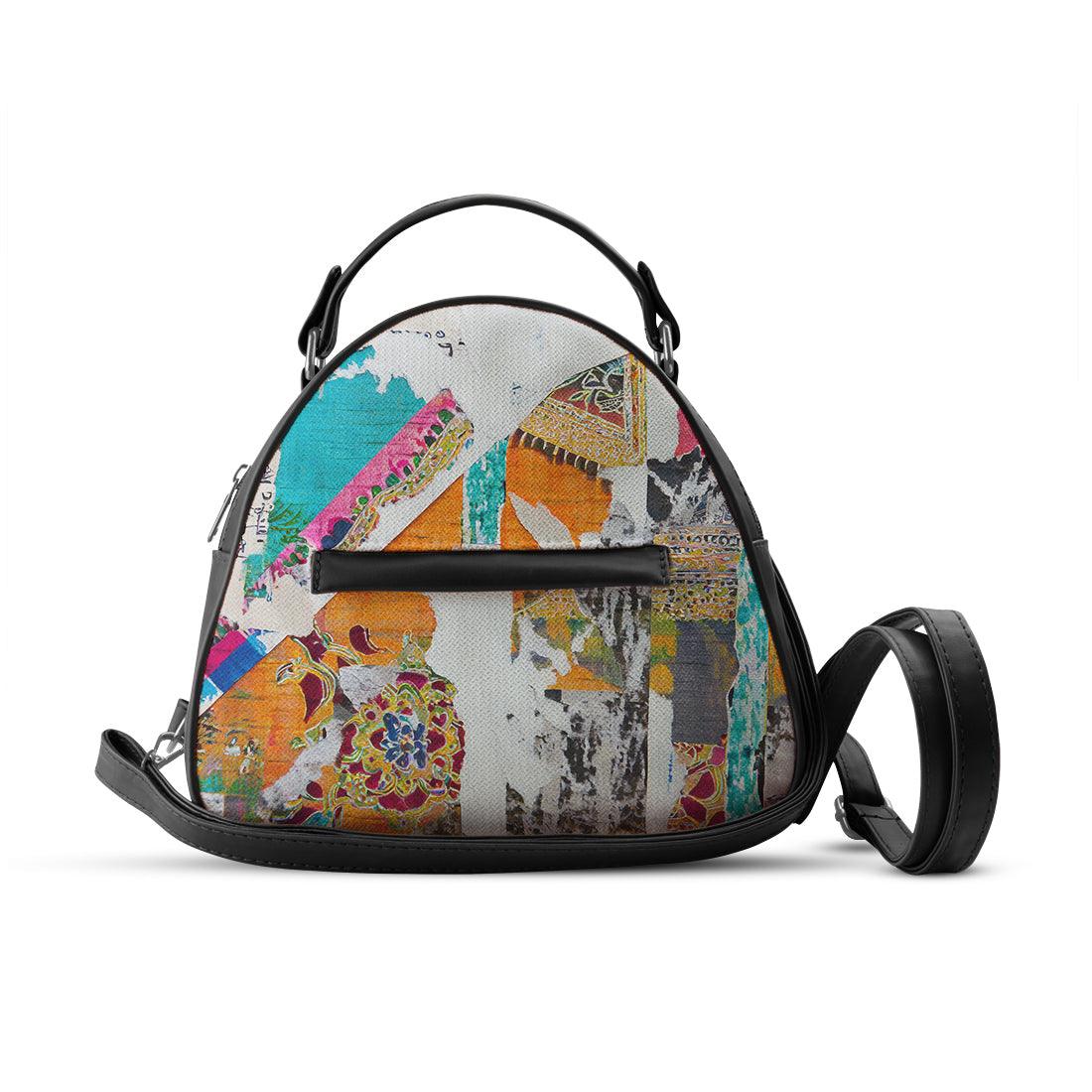 Black Mini Voyage Backpack Cracked - CANVAEGYPT