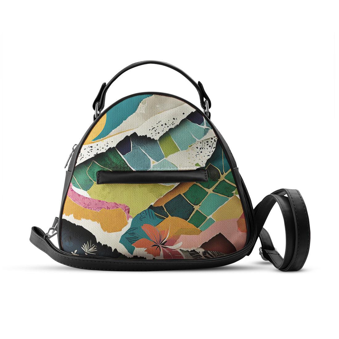 Black Mini Voyage Backpack Cutted - CANVAEGYPT