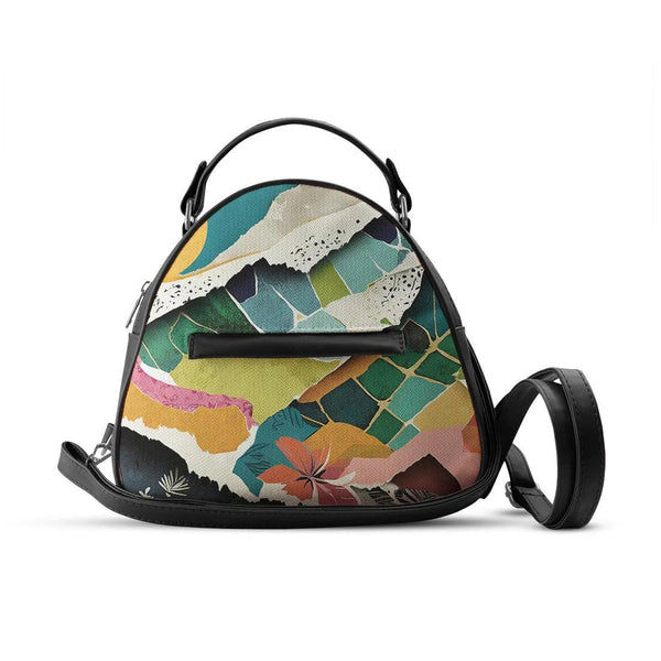 Black Mini Voyage Backpack Cutted - CANVAEGYPT