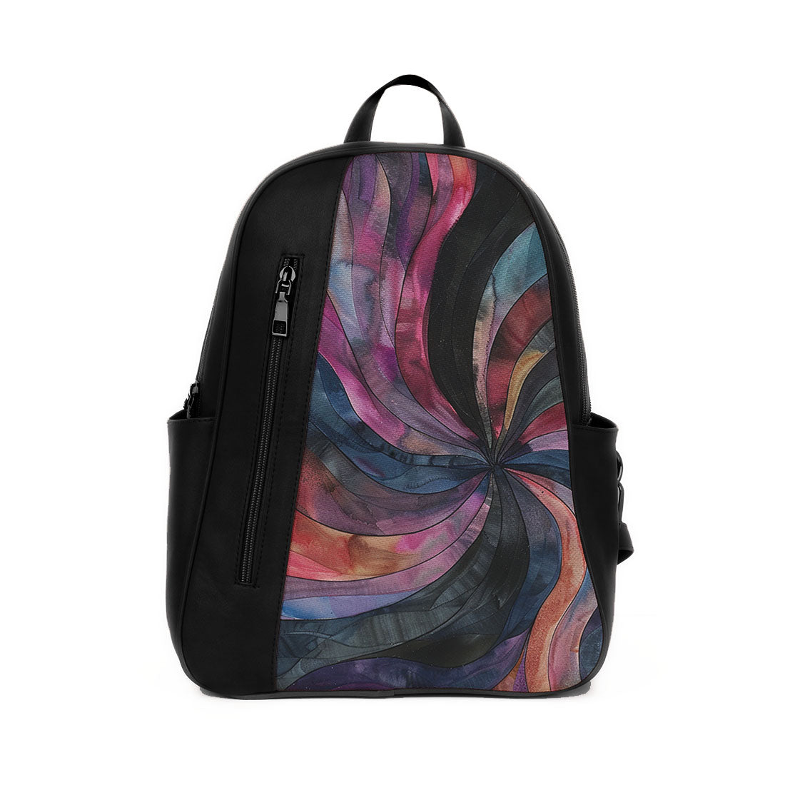 Black Mixed Backpack Fuldeep