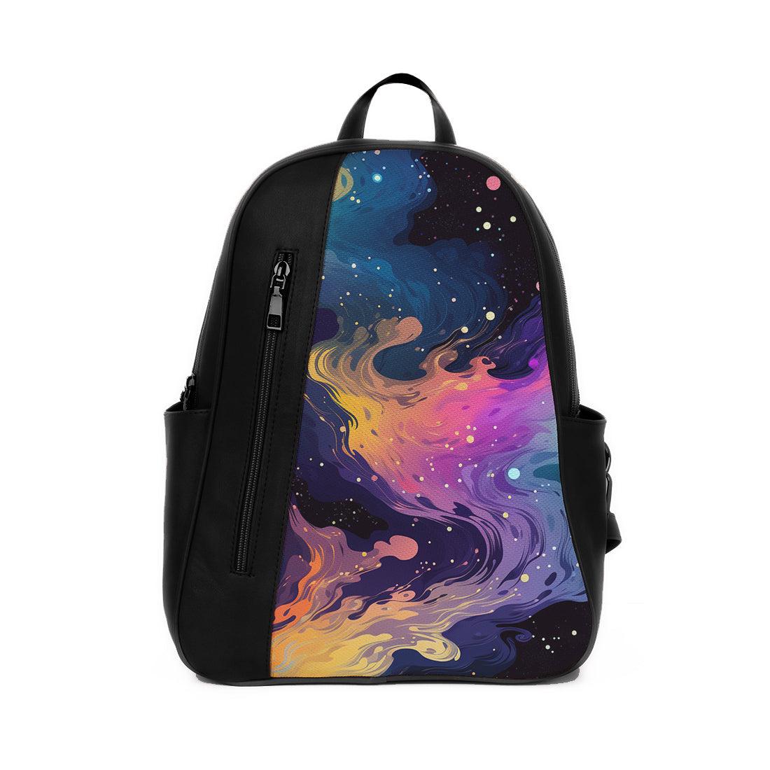 Black Mixed Backpack Galaxy - CANVAEGYPT