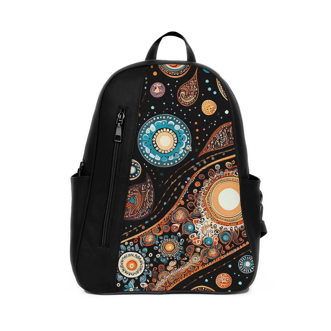 Black Mixed Backpack Spiral - CANVAEGYPT