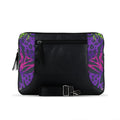 Black Mixed Laptop Sleeve Purple Skin