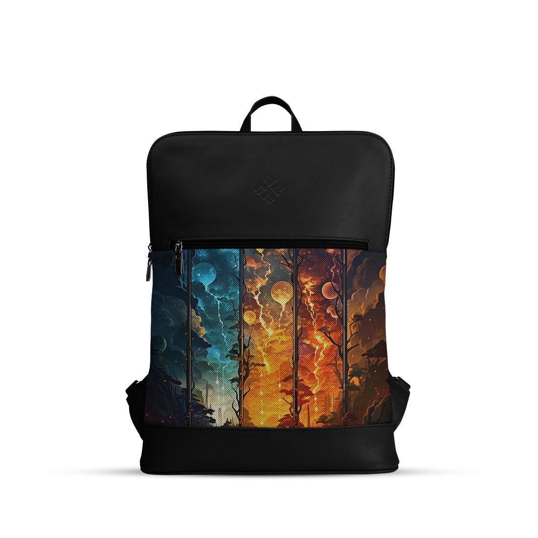 Black Orbit Laptop Backpack Thunder - CANVAEGYPT