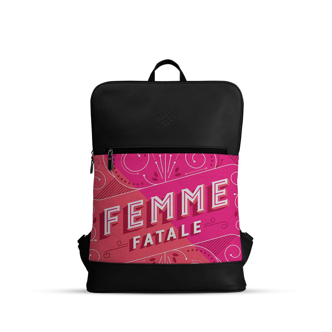 Black Orbit Laptop Backpack femme - CANVAEGYPT