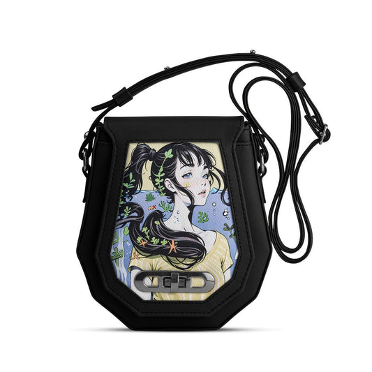 Black Polygon Crossbags young beauty - CANVAEGYPT