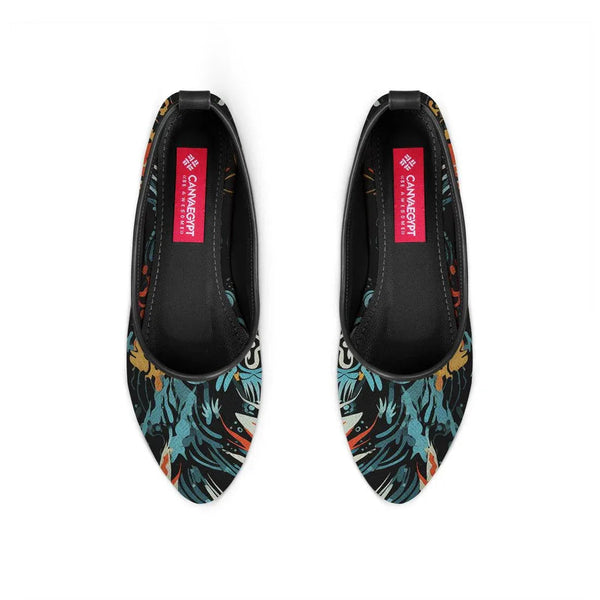 Black Round Toe Shoe Chromatic - CANVAEGYPT