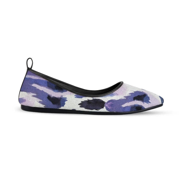 Black Round Toe Shoe Cloudy