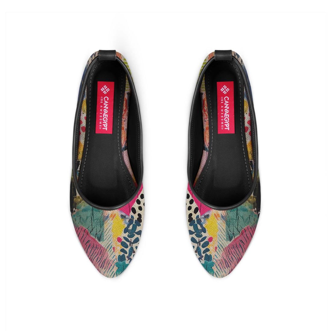 Black Round Toe Shoe Dye - CANVAEGYPT